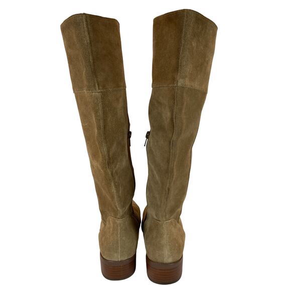 Sole Society Carlie Brown Leather Tall Boots Size 9M - Picture 11 of 13